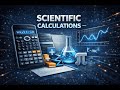 Scientific calculator operations tutorial