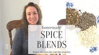 5 Simple Homemade Spice Mixes