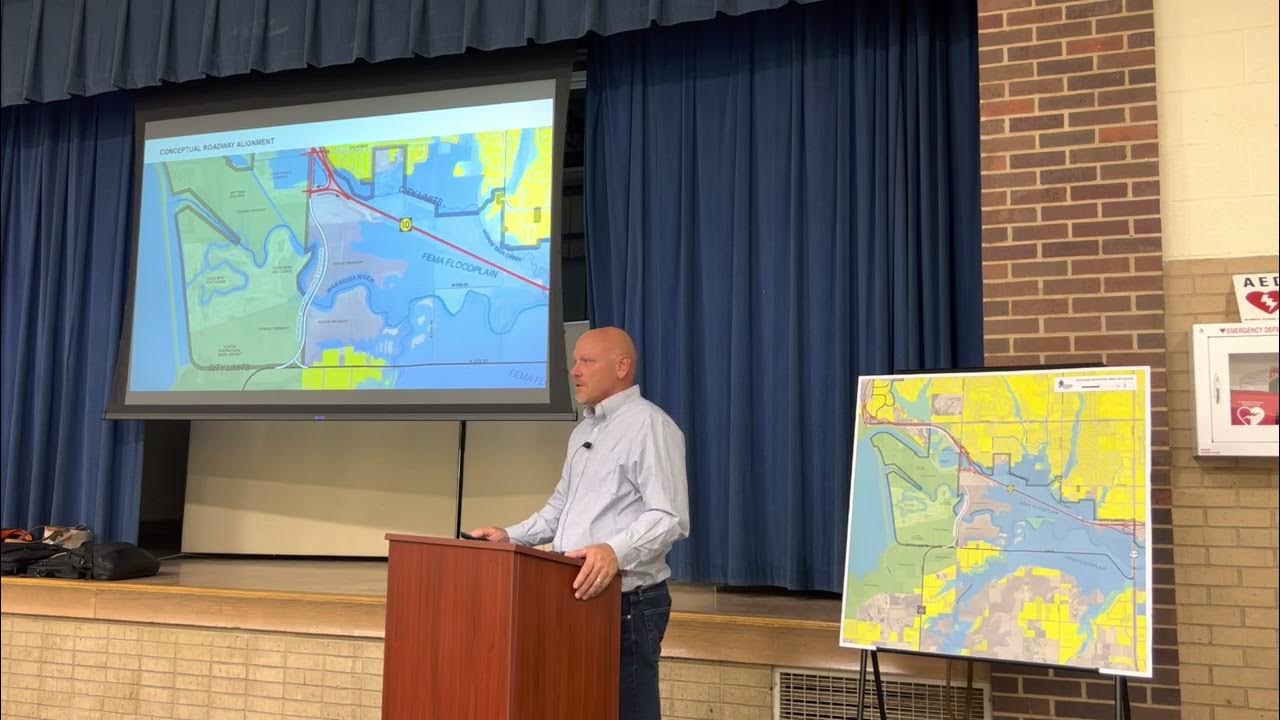Presentation at Wakarusa Drive Extension town hall meeting on Sept. 29