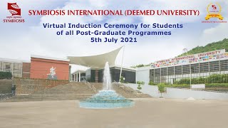 Virtual Induction Programme of Symbiosis International (Deemed University) 2021