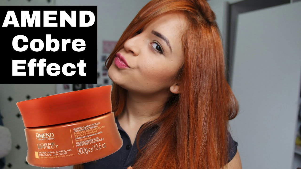 AMEND COBRE EFFECT MASCARA TOTALIZANTE RUIVA