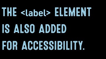 Coding for Beginners: Using the Label Element for Form Accessibility