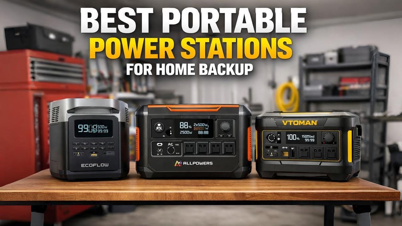 Top 5 Best Portable Power Stations For Home Backup 2026 – Best ...
