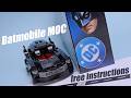 Lego Batman MOC car 76333 alternate model building instructions
