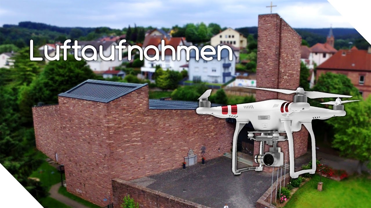 🎥 Luftaufnahmen Kirche | DJI Phantom 3 | Lukhausen