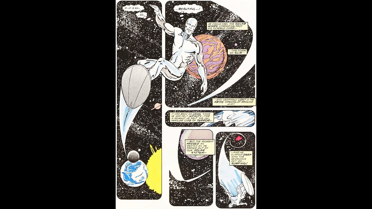 Why I like the Marshall Rogers version of the Silver Surfer best!
