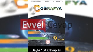 9. Sınıf Coğrafya Ders Kitabı Cevapları Meb Yayınları Sayfa 164
