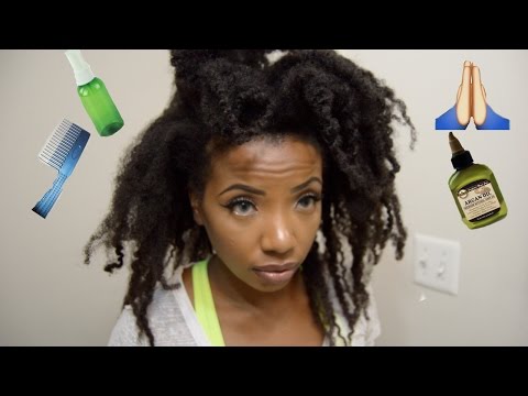 Detangling Natural Hair - Respect My Hair