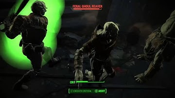 Fallout 4 Strong and I vs Feral Ghoul Reaver