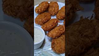 Hsuh browns with white sauce #easyrecipes #snacksidea #potatosnacks #potatorecipe #hashbrowns