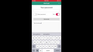 AbsCrypt for IOS free version [AES,RSA,One-Time-Pad]. Tutorial