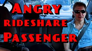 Disrespectful Rideshare Passenger While Driving On My Wifes Account (Satire Parody)