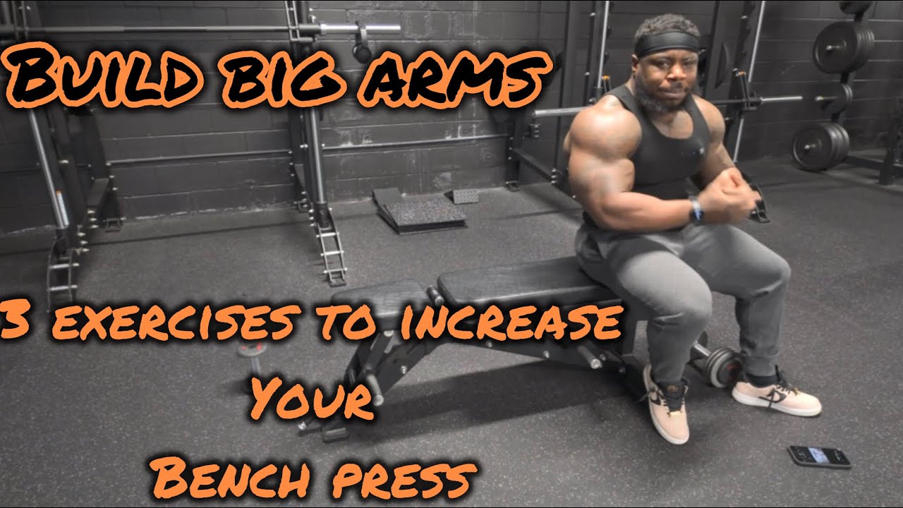 Увеличьте свой жим лежа с помощью этих 3 упражнений.