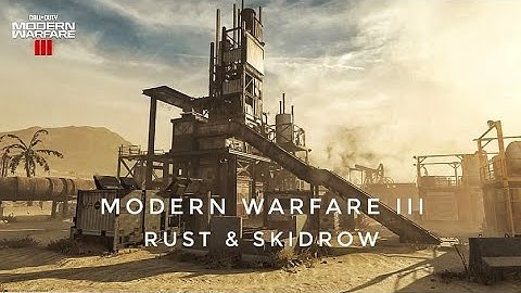 4K HDR 60FPS PS5 Gameplay - Modern Warfare 3 Closed BETA - Rust & Skidrow Maps