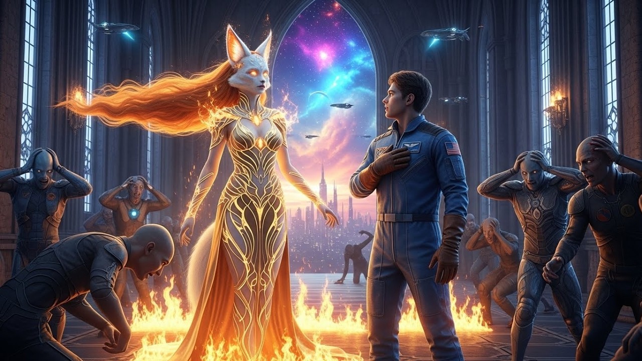 Every Man Who Courted the Fox Princess Lost His Mind—Until a Human Cargo Pilot Spoke | Sci-Fi Story