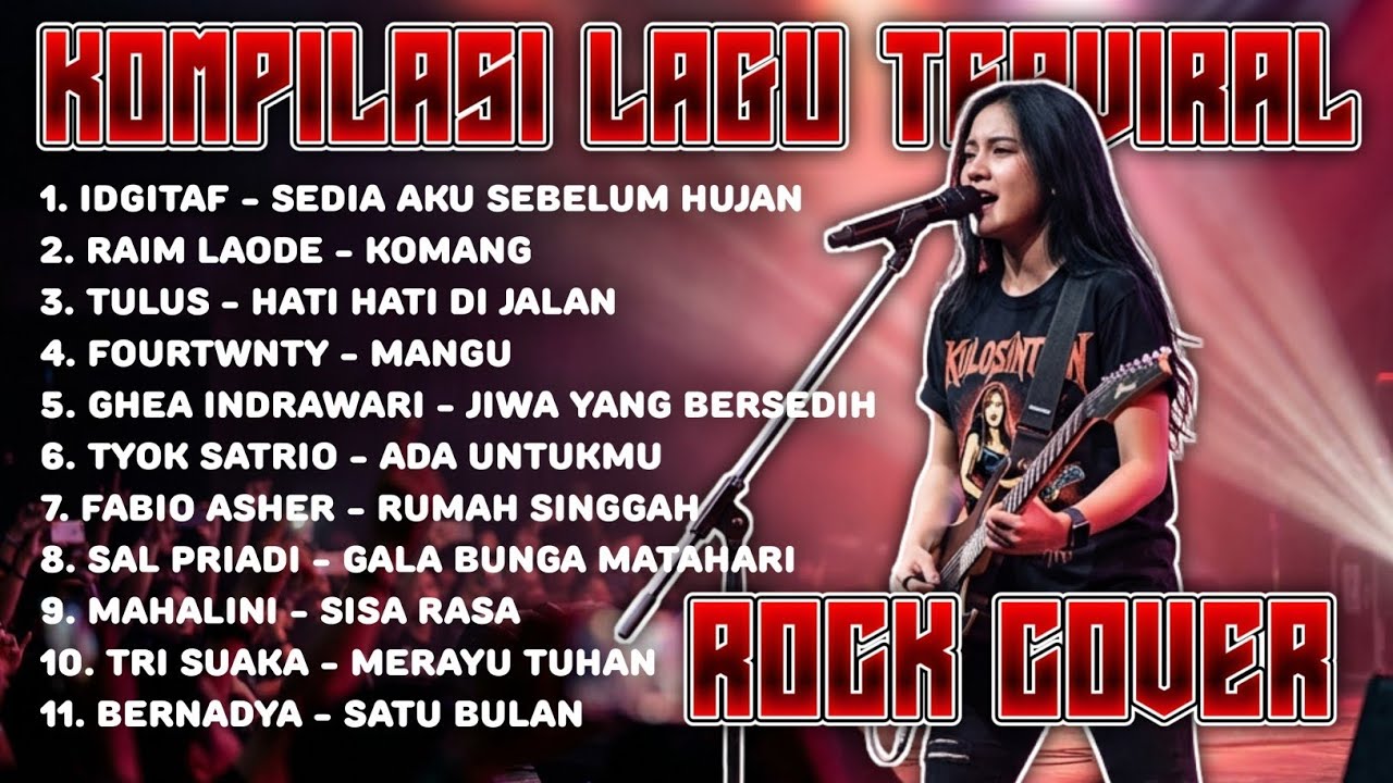 KOMPILASI LAGU TERVIRAL ROCK COVER | COVER BY KULOSINTEN