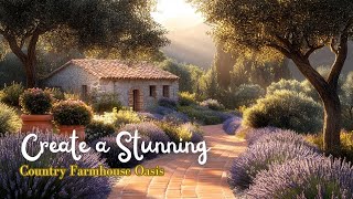 Mediterranean Garden Design Guide Create a Stunning Country Farmhouse Oasis