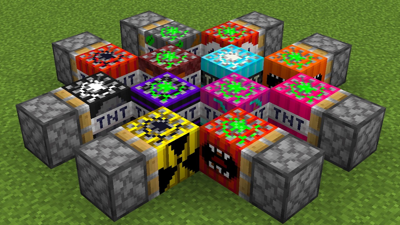 New EXTRA TNT combined minecraft - YouTube