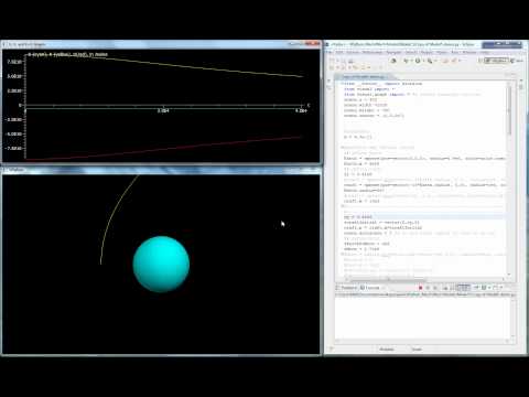 Orbits -- VPython Demo (Ch. 6)