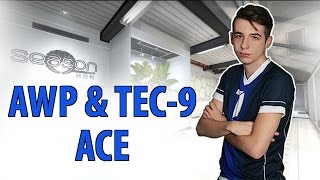 AWP & Tec-9 Epic Ace - KennyS Style - De_Season CS:GO