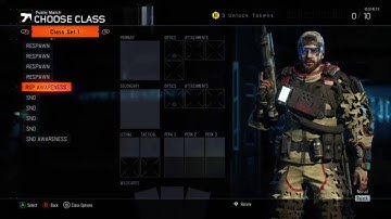 Call of Duty: Black Ops 3 - SND\Respawn Class Setups