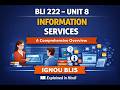 BLI 222 Unit 8 Information Services: A Comprehensive Overview | IGNOU BLIS | Explained in Hindi