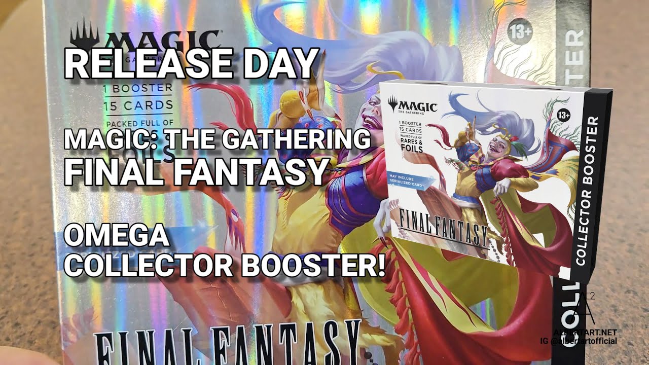 FINAL FANTASY MAGIC THE GATHERING OMEGA COLLECTOR BOOSTER #mtg