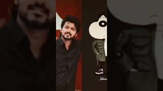 Thalapathy vs shinchan so  vijay for subscribe and shinchan for like