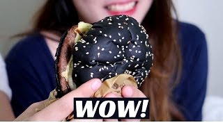 AYAM & BURGER HITAM BURGER KING !? #MakanCuk