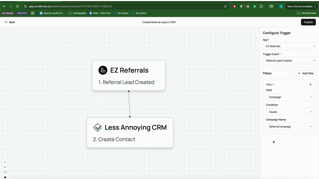 EZ Referrals Platform Demo