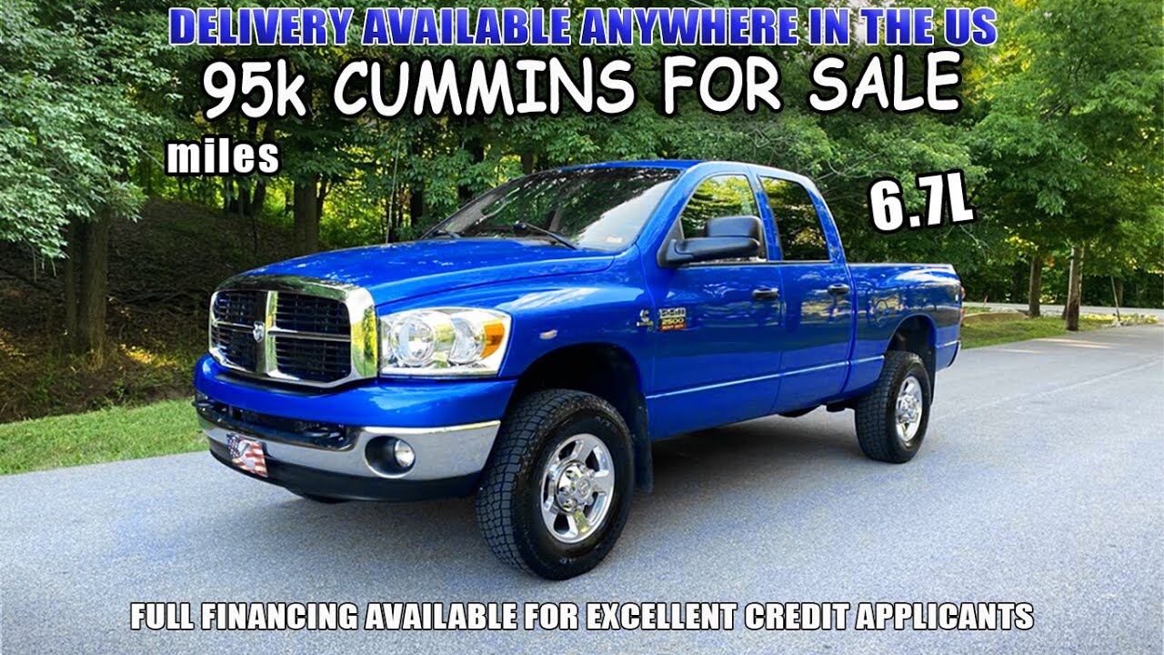 6.7 Cummins For Sale 2008 Dodge Ram 2500 4x4 Diesel With Only 95k