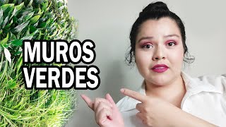 Como hacer MUROS VERDES y Alternativas Como hacer MUROS VERDES y Alternativas