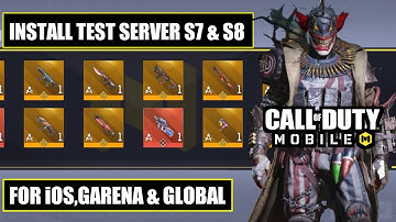 *NEW* Codm Test Server Season 7 And Season 8 | Codm Test Server Download | Codm Test Server 2022