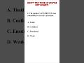 3 Quick English Vocabulary Test With Answers For Beginners | English Vocabulary Practice Quiz