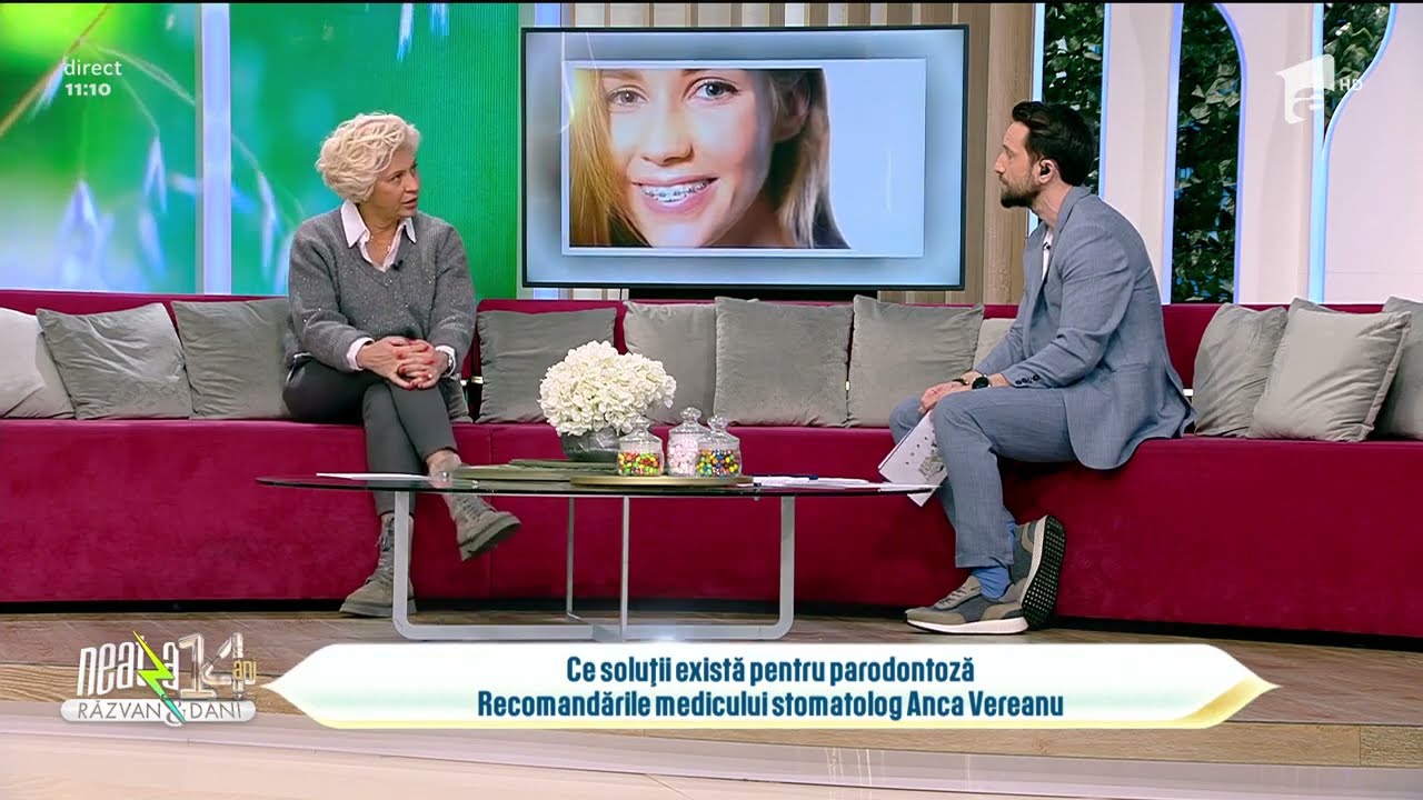 Semne ale parodontozei - Dr Anca Vereanu