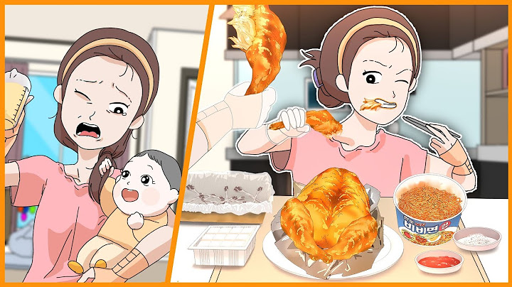 육퇴 후 혼밥러 - 전기구이 통닭 & 팔X 비빔면컵 편