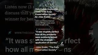 Celebrity John Scalzi on money in “The Kaiju Preservation Society” Net Worth