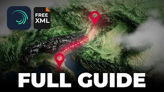 How to Make Viral Map Animation in Alight Motion | Most Used Effect Explained