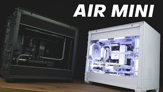 Mod Build Video  O11 AIR MINI Builds, Custom Rad Covers etc