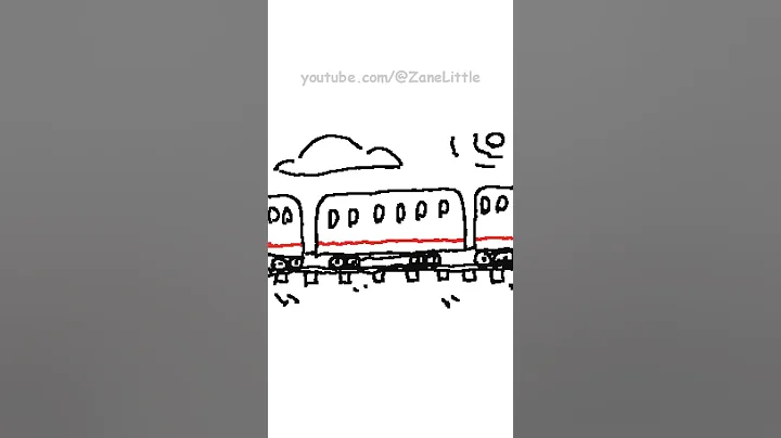 Don't Sit On The Train #flipnote #animation