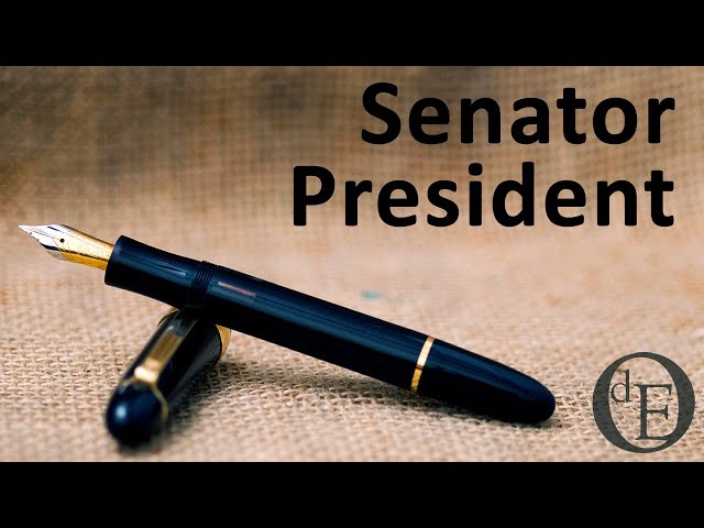 SENETOR　セネター　PRESIDENT　万年筆　B-nib Senator President - Review - YouTube