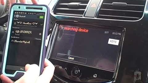 How To: Pair an Android to 2015 Chevy Spark Indianapolis, IN