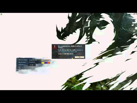Guild Wars 2 - Login screen - Settings [French]