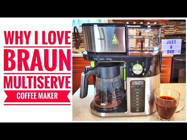 Braun KF7175 Brew Sense Stainless Steel 10-Cup Drip Coffee Maker with Thermal  Carafe and Adjustable Brew Strength Setting & Reviews