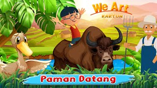 Kemarin Paman Datang / Bebek Berenang Dan Ayam Naik Kerbau - Lagu Anak Anak Indonesia /WE ART KARTUN