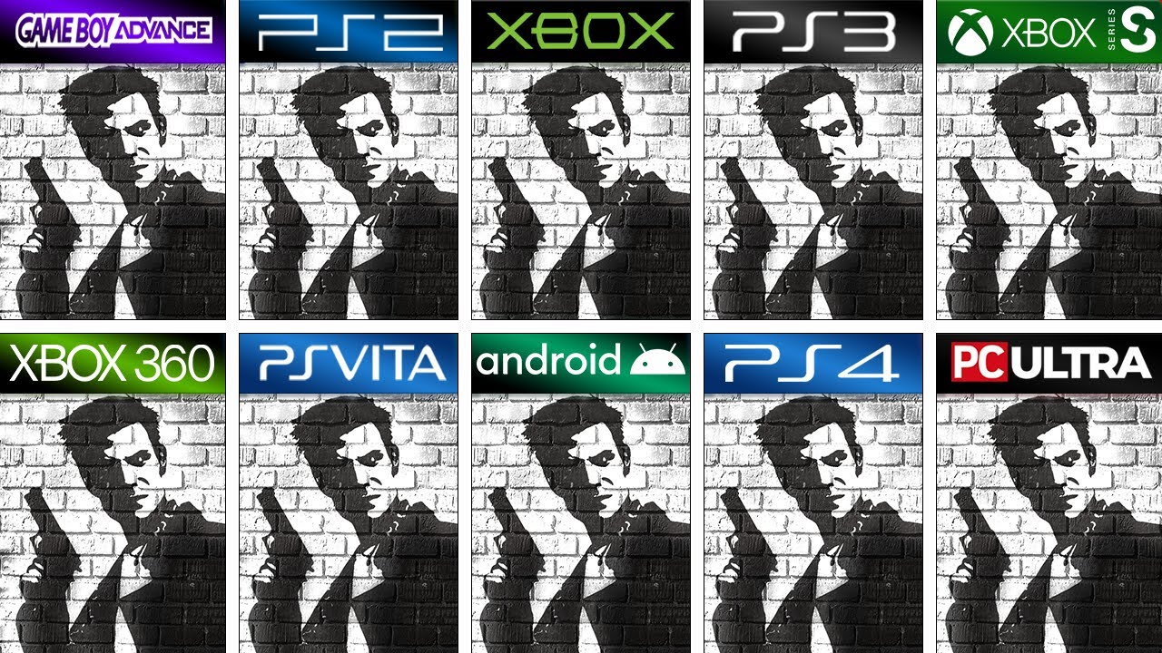 Max Payne PS2 vs PS4 Graphics Comparison 