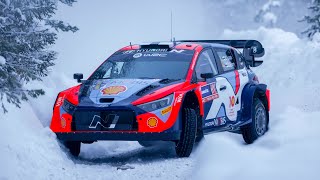 Wrc Rally Sweden 2024 | Big Show & Action Friday Day 2 Highlights - Full Hd