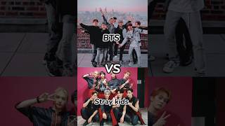 BTS vs Stray kids ✅ (no hate) #bts #shorts #kpop #straykids #jimin #jungkook #rm #felix Resimi