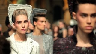 Staging of the Fall-Winter 2013/14 Haute Couture CHANEL show