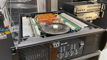 Đẩy 4 kênh Martin MA1300 : 1300W / 1 kênh, class H, 80 sò NJW giá 10tr800. Lh: 0965953233